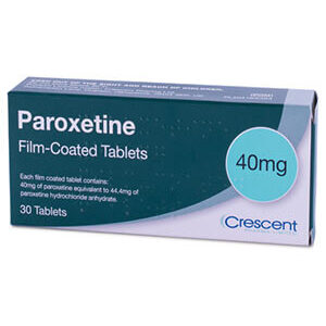 Paroxetine 40mg Tablets  x 1&#8217;s